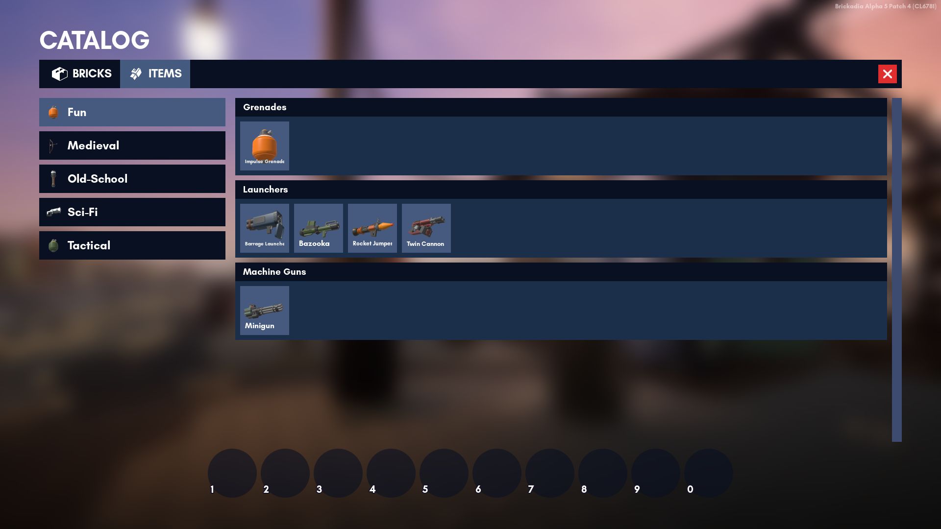 Catalog with Items