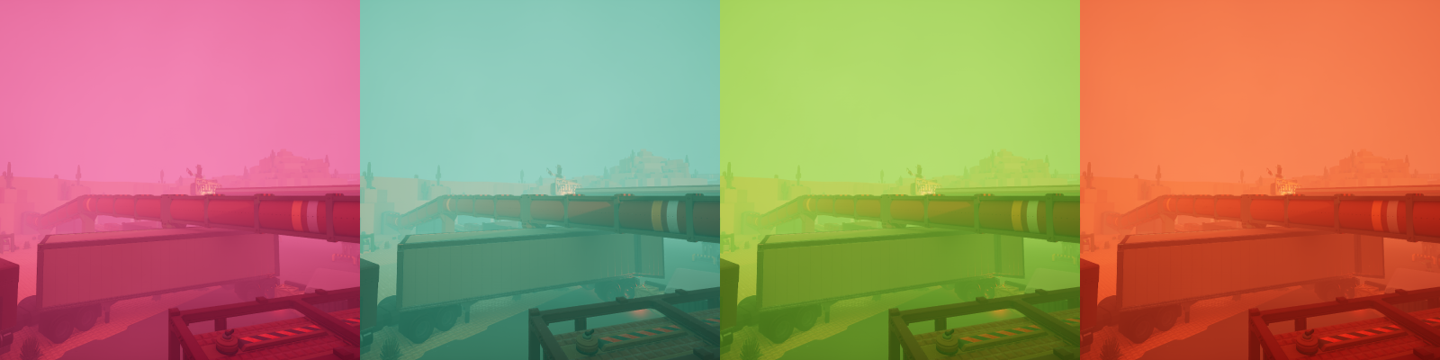 Various fog colors