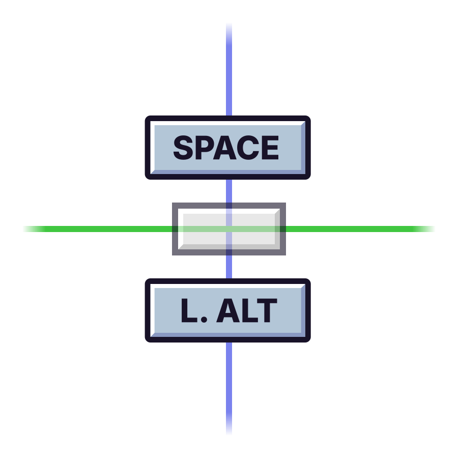 Keybinds for moving object vertically in Follow Mode