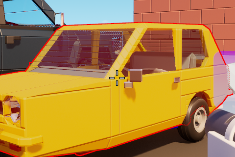 Builder highlighting red