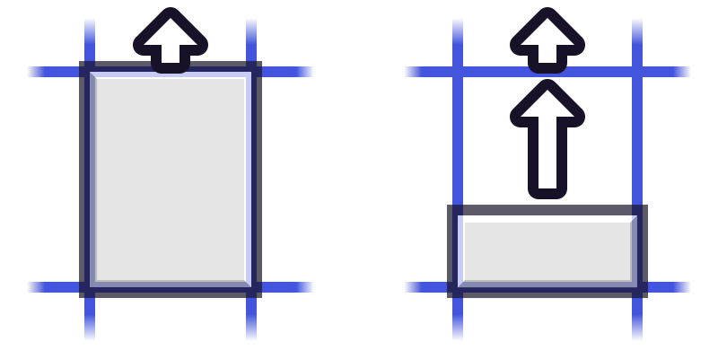 Movement: Move up by 1x1 brick