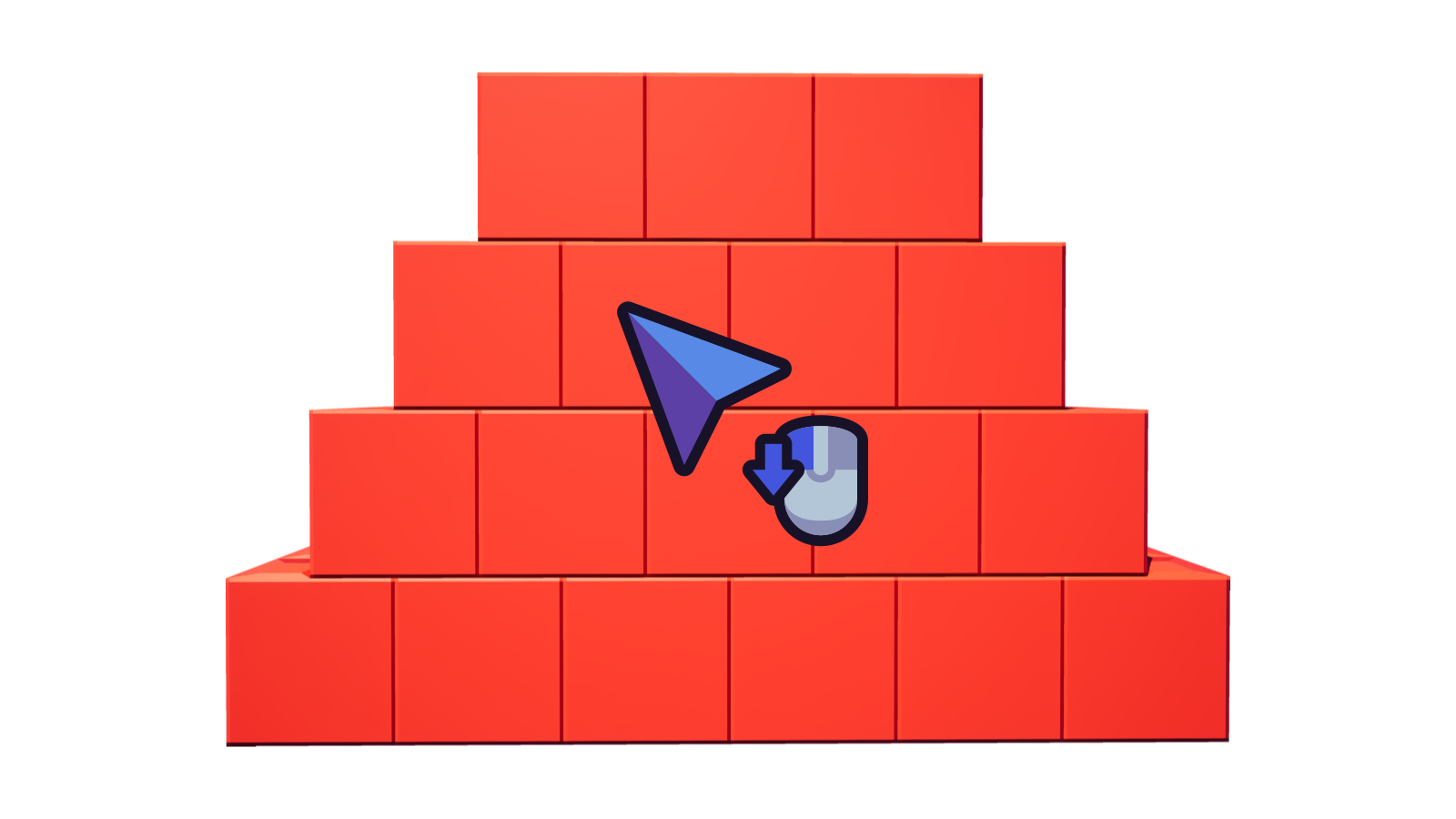 Bricks before painting