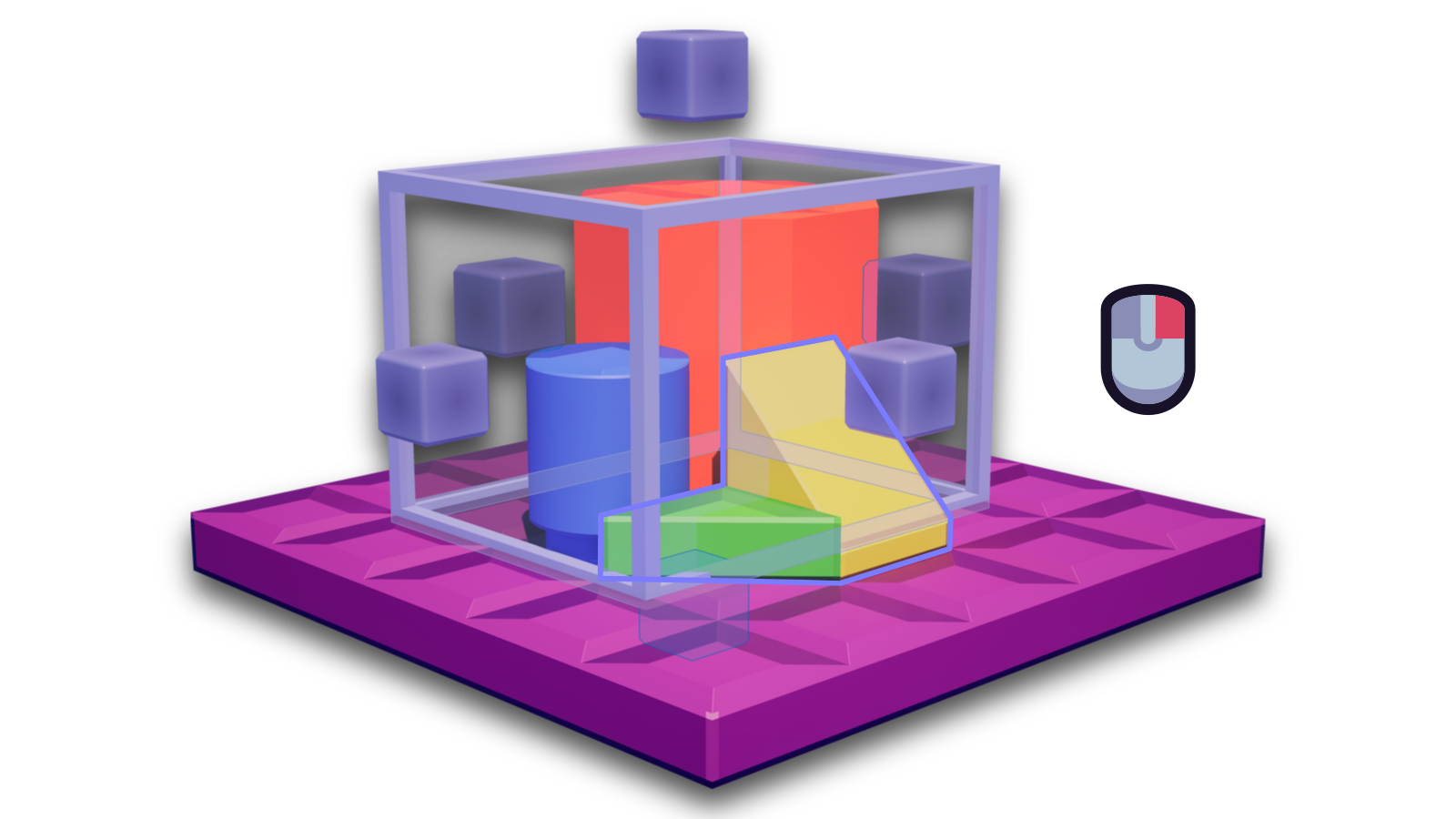 Deselecting objects in selection box area