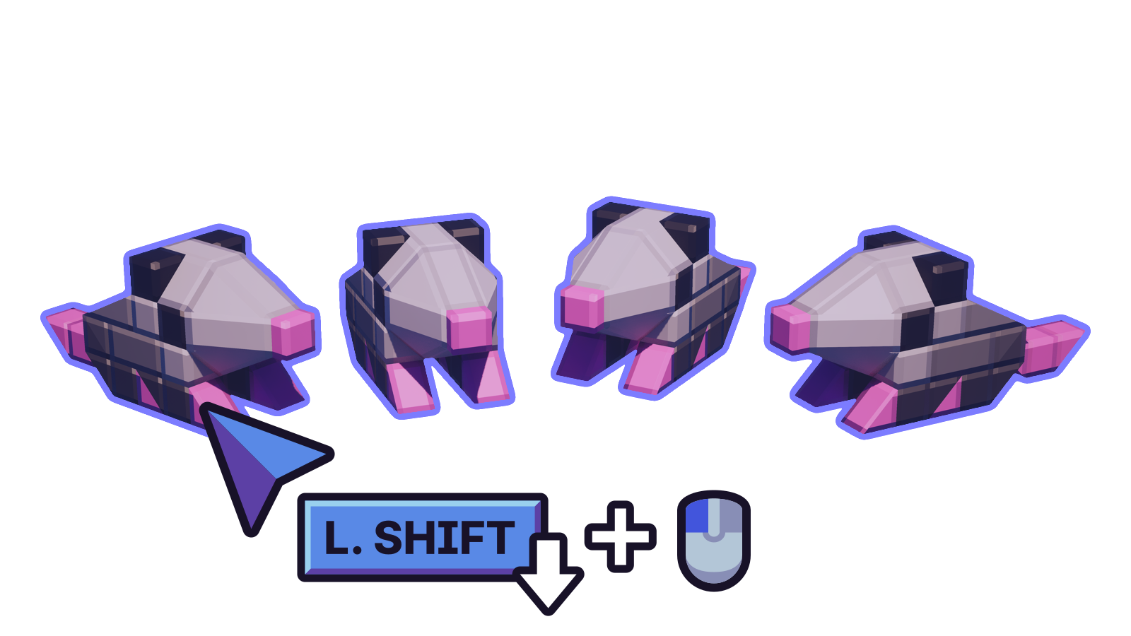 Adding entity to selection