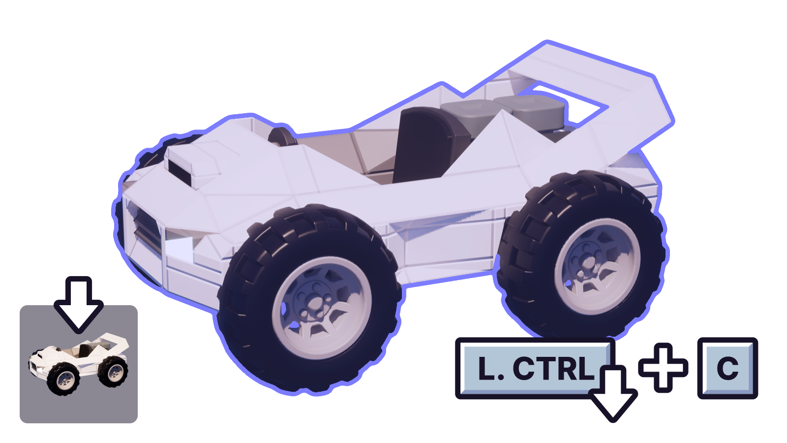 Copying a selection with the Selector