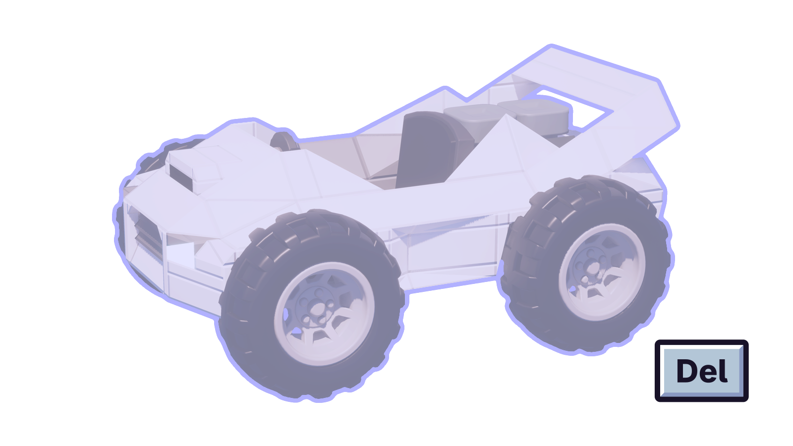 Deleting a selection with the Selector