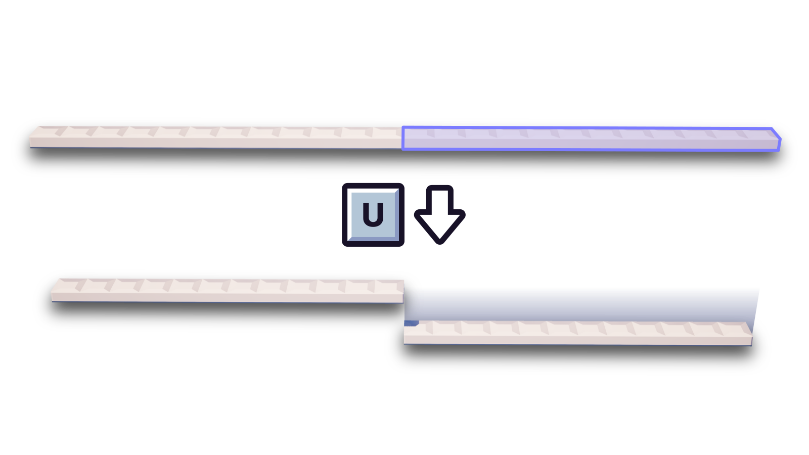 Turning a selection into a physics object with the Selector