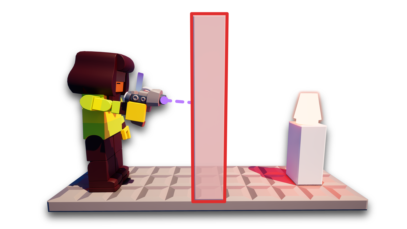 Applicator behavior without X-Ray