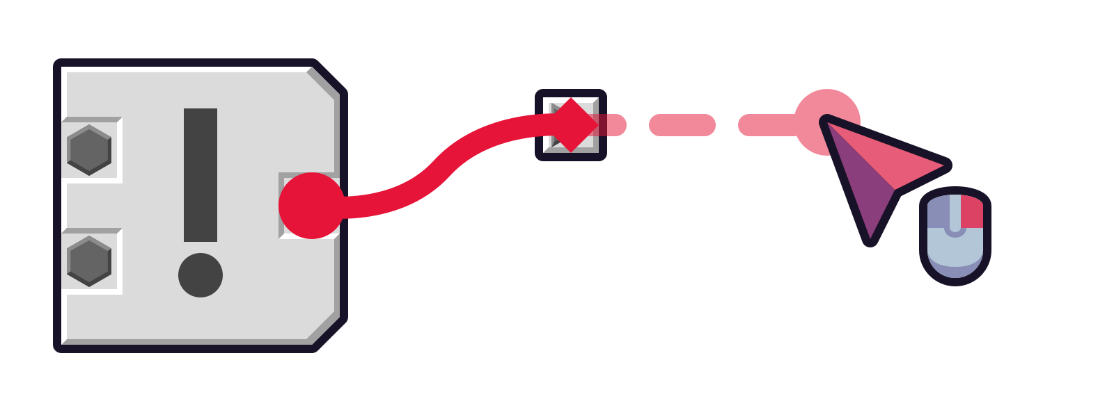 Cancelling a wire that has already passed through a rerouter