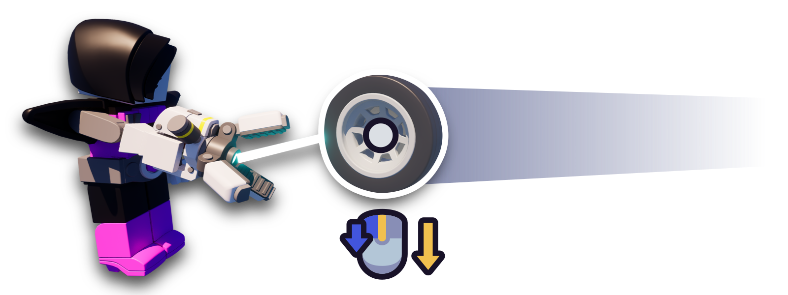 Entity being moved closer