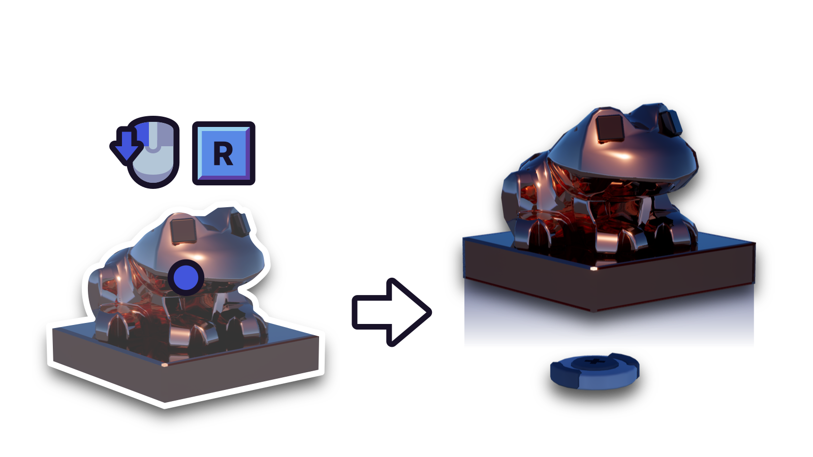 Detaching an entity off its joint